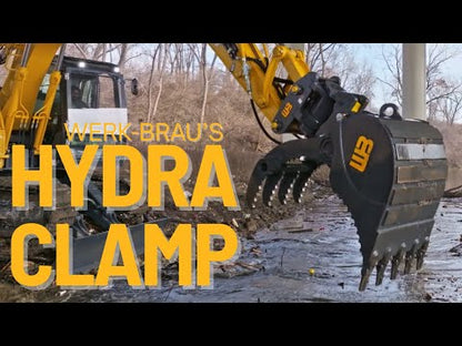 Werk-Brau HydraGrip Bucket | Heavy-Duty | Width 30 To 72" | 2–75 Tons | For Excavators