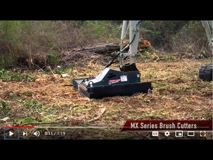 Paladin Brush Mower HYEX | 12,000 LBS - 28,000 LBS | 40" Cutting Width | For Excavator