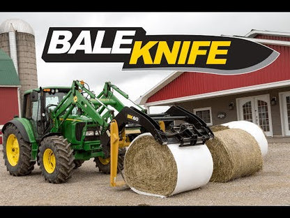 HLA Attachments 48", 60" & 72" Bale Knife (Less Frame) Bale Slicers For Tractor