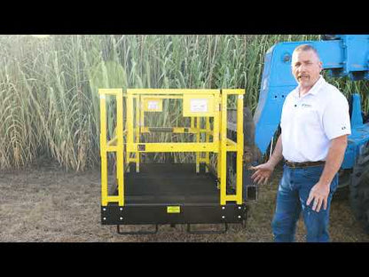 Star Industries Safety Work Platform Parts | Models Universal C & G | Guardrails, Gates & Hardware | For 1204C–1210C Forklift Work Platforms