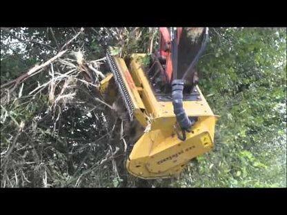 Seppi | Forestry Mulcher with Knives & Carbides | Model BMS 125 | Working Width 49" Inches | Machine Size 15 To 30 Tons | For Excavators