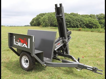 Ideal Post Pounders Heavy Duty Skid Steer - Vibratory Start | Lifting Capacity 2500 lbs. | For Skid Steer