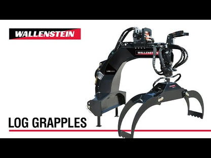 Wallenstein Log Grapple | Models LXG-210S & LXG-210SB | Weight 285-343 Lbs | For Mini Skid Steer