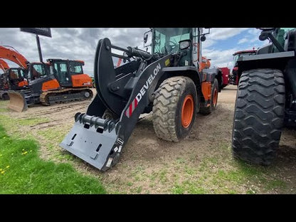 Develon | Wheel Loader | Model DL220-7 | Width 8' 4.4" | Horsepower 159.6 HP | For Construction, Agriculture & Material Handling