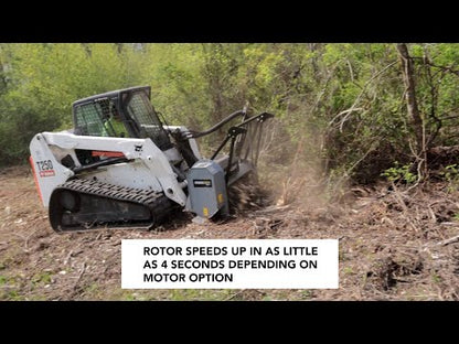 Baumalight Fixed Tooth Mulcher | Model MS348, MS548 & MS560 | Rotor Width 48", 60" & 72" | Hydraulic Flow Range 18-40 GPM | For Skid Steer