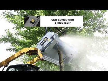 Baumalight Fixed Tooth Mulcher | Model MS348, MS548 & MS560 | Rotor Width 48", 60" & 72" | Hydraulic Flow Range 18-40 GPM | For Skid Steer