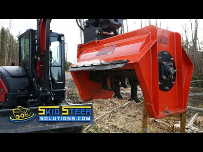 Eterra Attachments Excavator Flail Mowers | EX-30M/30/40 | Range 8-50 GPM | Cut Capacity 2”, 6”, & 6” | For 2 to 4 Tons Mini Excavator