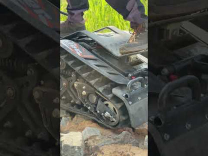 DTV Shredder Electric All-Terrain Tracked Vehicle | Model 200E | 43" x 27" Platform | 10 kW Dual Motor | 30 MPH Top Speed | For Off-Road Adventure & Utility Work