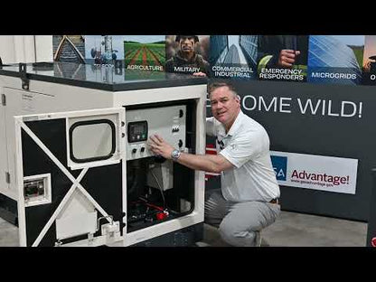 Wildcat Three-Phase Renegade Generator | Enclosed OR Open Frame / Three Phase with Tank | Extreme Duty Liquid-Cooled 1,800 RPM