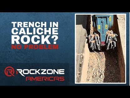 RockZone Rockwheel Twin Drum Cutters | Model G5 & G5 Twin | Cutting Width 16" - 20" | 15 - 45 GPM | 2.5 - 10 Tons | For Excavators, Skid Steers & Backhoes