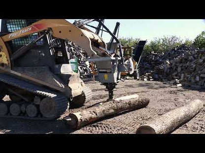 Baumalight Log Splitter | Model RSS380, RSS580 & RSS780 | Attachment Size 14" x 8" | Hydraulic Flow Range 20-55 GPM | For Skid Steers