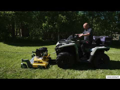 Rammy 48" ATV Lawn Mower 120 With Hardened Flail Style Grass Blades & 344cc Engine | For ATV