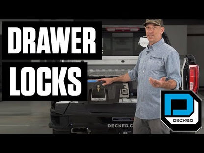 Decked Drawer System Locks