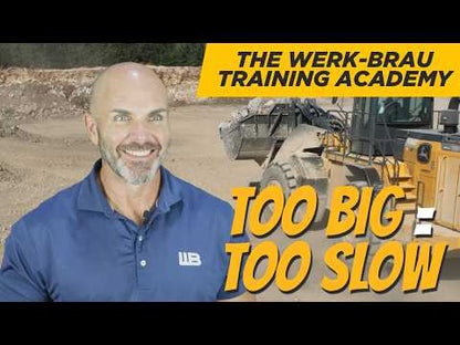 Werk-Brau Severe Duty Loader Rock Bucket | Width 100"–144" | 2–10 Cu Yd | 20–40 GPM | For Wheel Loaders