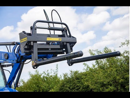Fleming Round Bale Stacker | Width 50" | 40-60 HP | For Tractors & Loaders
