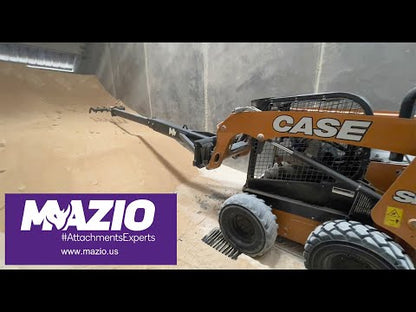 Mazio Telescopic Arm | Reach Up-to 6 Meters | Mechanical & Hydraulic Operation | For Skid Steer