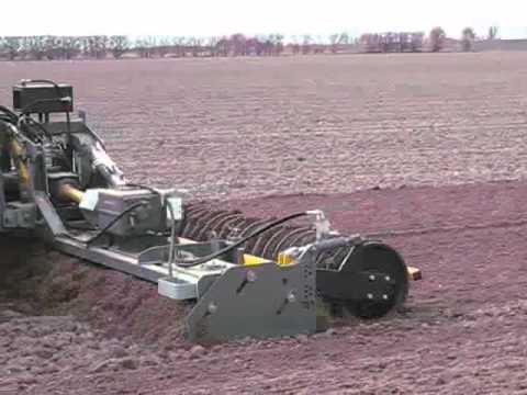 Celli Maxi P-Folding Power Harrow | Model Maxi-P600 | Working