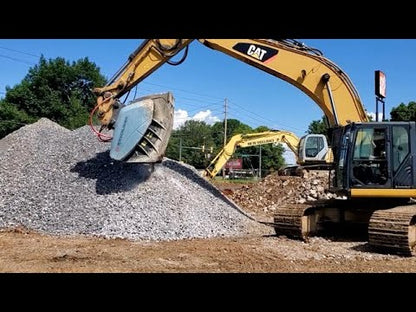 RockZone Rock Crusher Attachment | RCR Series | Width 43" - 72" | Machine Size 10 - 35+ Tons | For Excavators
