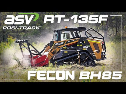 ASV Skid Steer with Mulcher | 2022 Model POSI-TRACK RT135F | Cutting Width 70" | 50 GPM | 135 HP | For Forestry Applications