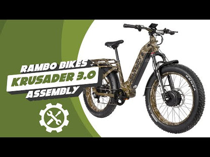 Rambo Krusader 3.0 All-Wheel Drive | 500W Dual Hub Motor | Maximum Speed  Up-To 28 Mph