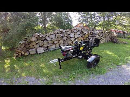 Wallenstein | Log Splitters | WX900 Series | Split Force 25-31 Ton | Horizontal & Vertical Splitting | For Heavy-Duty Wood Processing
