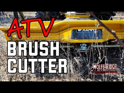 Rammy 48" ATV Brush Cutter 120 With Hardened Flail Style Grass Blades | For ATV