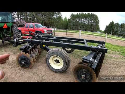 Industrias America 3-Point Hitch Offset Disc | Model 2224 | Cutting Width 8' | Blade Size 22" | Horsepower 50 To 60 HP | For Tractors