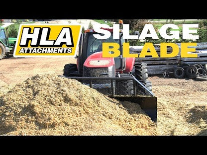 HLA Attachment Silage Blade for Articulated Tractors Less Undermount | 10'-18' Width | For Tractor