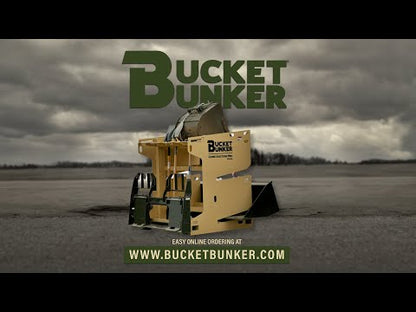 Bucket Bunker Construction PRO | Width 48" | Length 48" | Hydraulic Flow Range 15-25 GPM | Machine Size 3-6 Tons | For Skid Steers & Mini Excavators