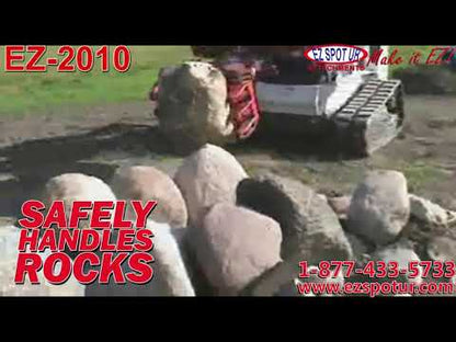 Ez Spot Ur Attachment 5 Finger Rock & Tree Hand | Model EZ-2010 | 42" Opening | 20–30 GPM | 3–5 Ton | For Skid Steer, Compact Track Loaders, Wheel Loaders, Excavators, Mini Excavators, Telehandlers & Backhoes
