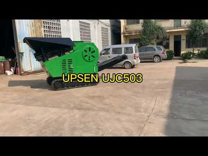 Upsen Mini Mobile Jaw Crusher | Model U-JC503 | Max. Feeding Size 380mm | Diesel Engine 25 HP