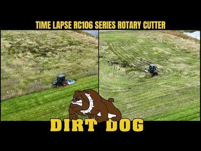 Dirt Dog RC100 Series Rotary Cutters/Brush Mower | Cutting Width 48", 60"and 72" | 18-60 HP | For Tractor