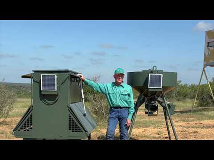 Outback Wildlife Feeders | Cottonseed Feeder Access Control System | 48" Width | Precision Deer Management Feeder | For Camps, Tailgates & Outdoor Living