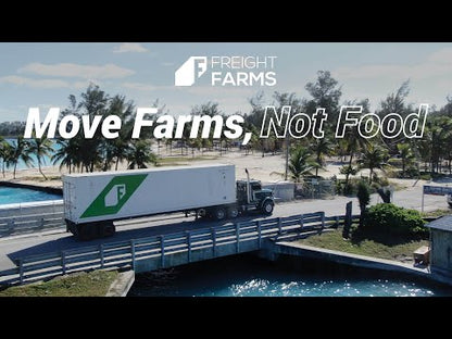 Freight Farms The Greenery | Hydroponic Container Farm | 40 x 8 feet Linear Growing Space