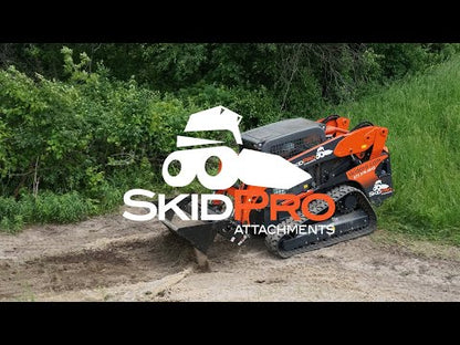 Titan Attachments Combo Bucket | 4-in-1 Multi-Function | 35" Width | 850 lb Capacity | Oil Flow Range 8–12 GPM | For Mini Skid Steers