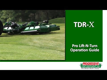 Progressive Turf Equipment Inc. Tri-Deck Roller Finishing Mower | Model TDR-X | Cutting Width 10' 6" | 35–45 HP | For Tractors