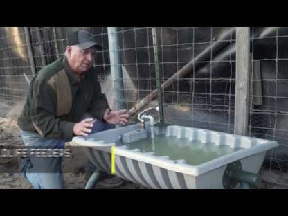 Outback Wildlife Flipper Water Trough | Capacity 25 Gallons | L 48" x H 23"