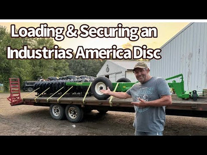 Industrias America 3-Point Disc Harrow | Model 2228X | Cutting Width 9' | Blade Size 22" | Horsepower 55 To 75 HP | For Tractors