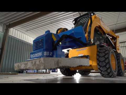 Vacuworx Vacuum Lifting System | Model SL2 | Width 29" | 4,400 lb Capacity | 1 To 10 Ton | 10 GPM | For Skid Steer & Mini Excavator