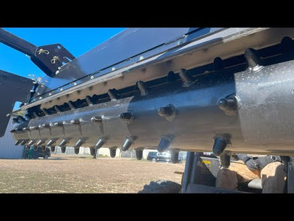 Star Industries Power Rake | Model 130-72 | Width 72" | 8–30+ GPM | For Skid Steer