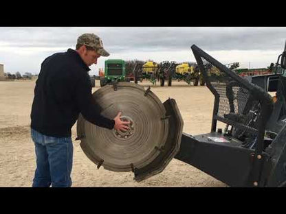 Sidney Power Tilt Tree Saw | Model TJ12UN-TRK | Blade Width 36" | 20-40 GPM | 20-40 HP | For Skid Steers, ATVs, UTVs & Tractors