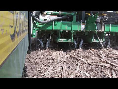 Martin-Till ACCR Floating Row Cleaner | 60° Wide Frame | Air Cylinder & Razor Wheels | For High-Speed Planters & Narrow Row Spacing