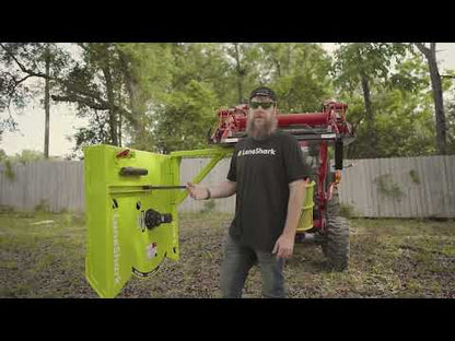 Lane Shark Vertical Brush Cutter | Model LS4 | Width 44" | 8.5 To 20 GPM | 25 To 60+ HP | For Tractor