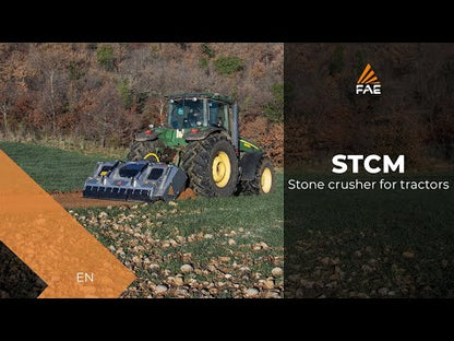 FAE | STCM & STCM/HP Stone Crusher | Models 125 To 225 | Widths 52.7" to 90.7" | Crushes Stone Up to 11.8" Inches | Horsepower 80 To 280 HP | For Tractors