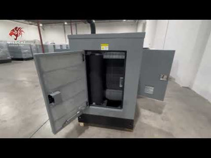 Wildcat Diesel Roughneck Generator | Over-Engineered Power 30 - 100 KW | Open & Close Enclosure | Fixed Speed (1,800 RPM) KOEL Engine