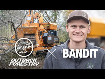 2025 Bandit Drum Style Whole Tree Chipper | Model 20XP - Track & Towable | Hydraulic Tank 30-50 Gallons | Standard Hydraulic Lift Cylinder