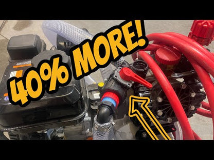 SESW Pro-Grade Softwash Bundle | 24V | Sweet16 Super Pump + Batch Buster + Hose Reel