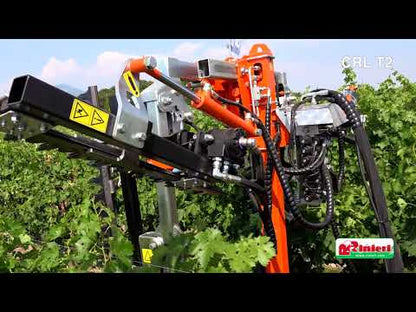 Rinieri Double Trimmr With Sickle Bar CRL Tower 2-I With Hoses | 59"-83" Cutting Width for Tractor