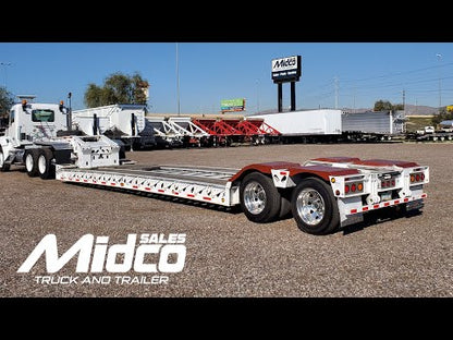 XL Specialized | 80HDGS Lowboy Trailer | 48' Length | 80,000 lbs Capacity | 102" Width | For Heavy-Duty Equipment Transport