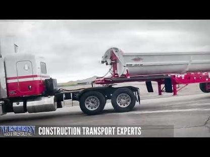 SmithCo Heavy-Duty Side Dump Trailer | Model SXL3-4234 | Frame Length 42' | Tub Length 34' |